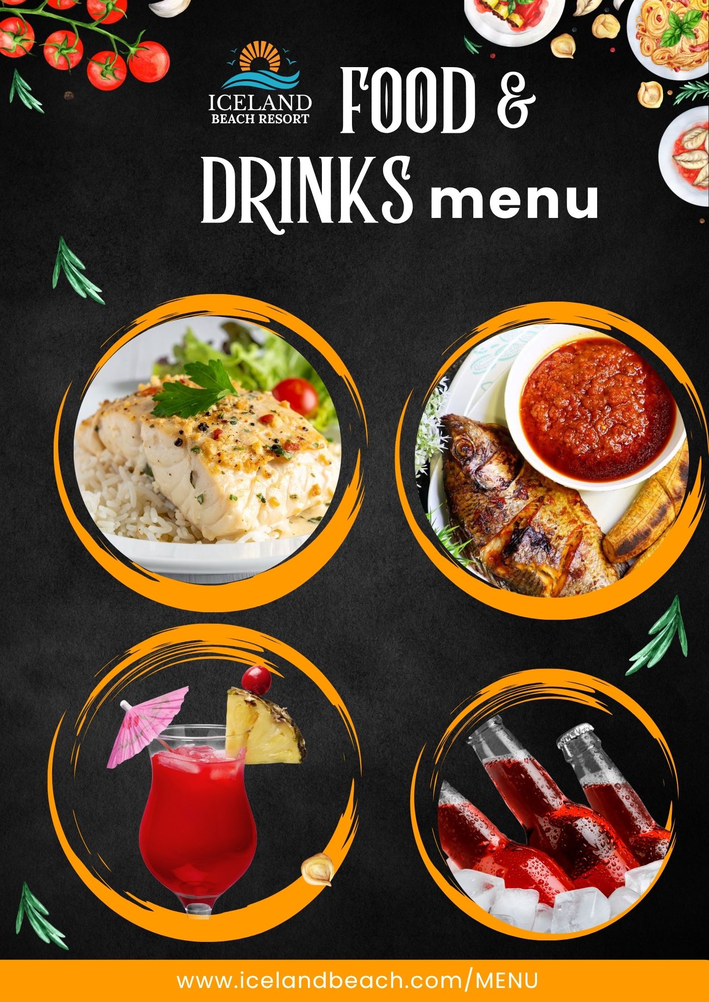 New Iceland Food Menu (297 x 420 mm) (420 x 297 mm) (A4)